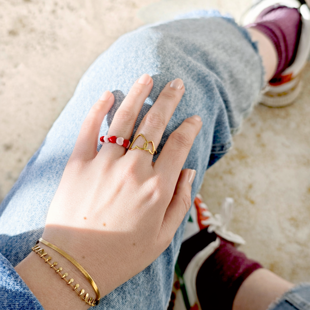 Bague GAGA - Rose pastel 💗