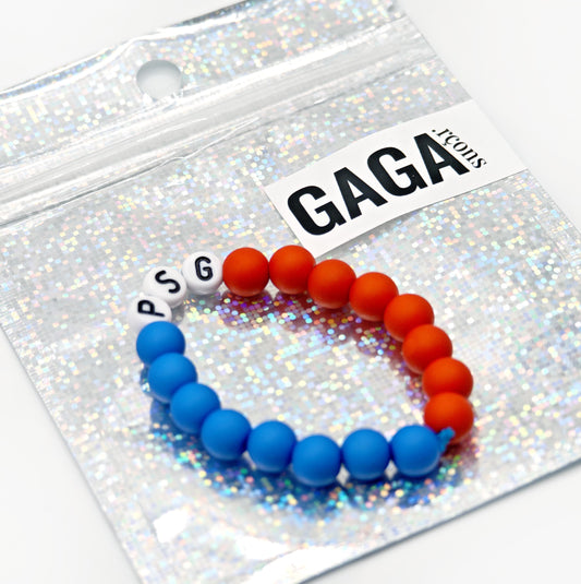 Bracelet GAGA Bicolor - Bleu & Rouge