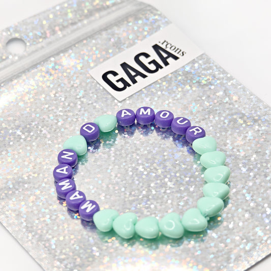 Bracelet GAGA - Menthe & Violet