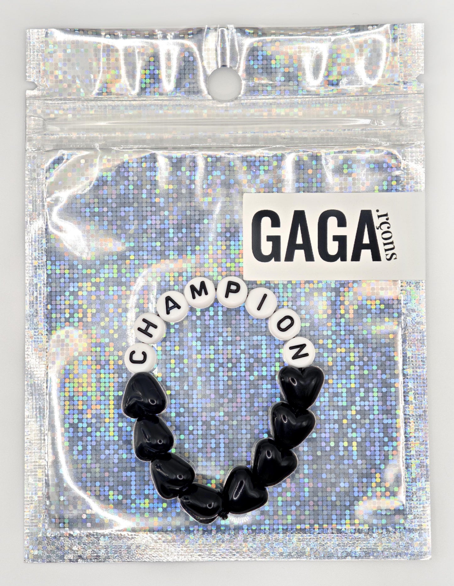 Bracelet GAGA - Noir & Blanc (Enfant)
