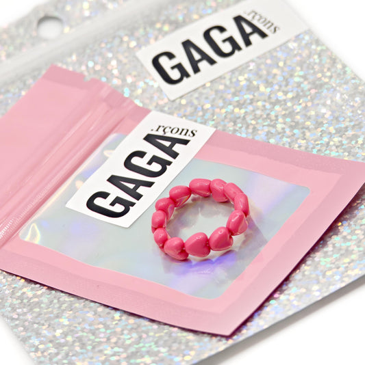 Bague GAGA - Fuchsia 💕