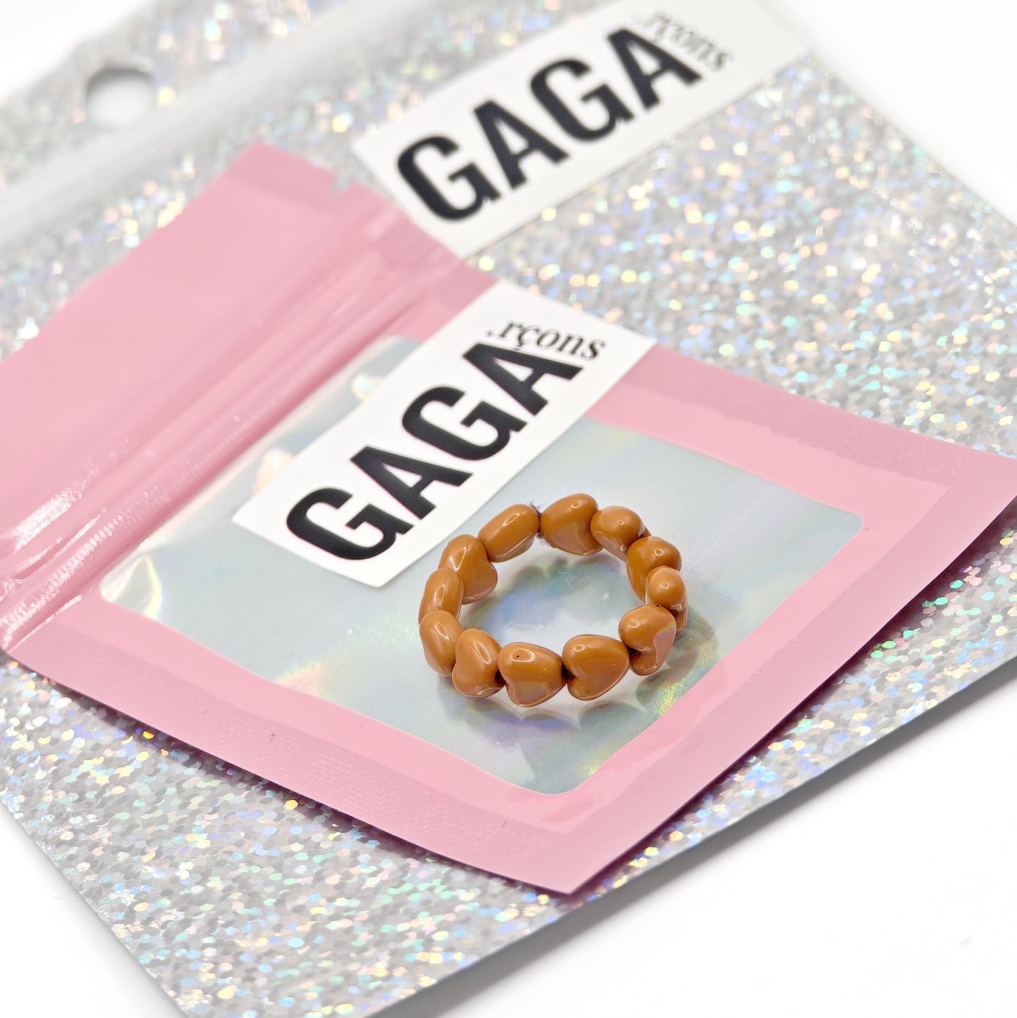 Bague GAGA - Marron chaud 🤎