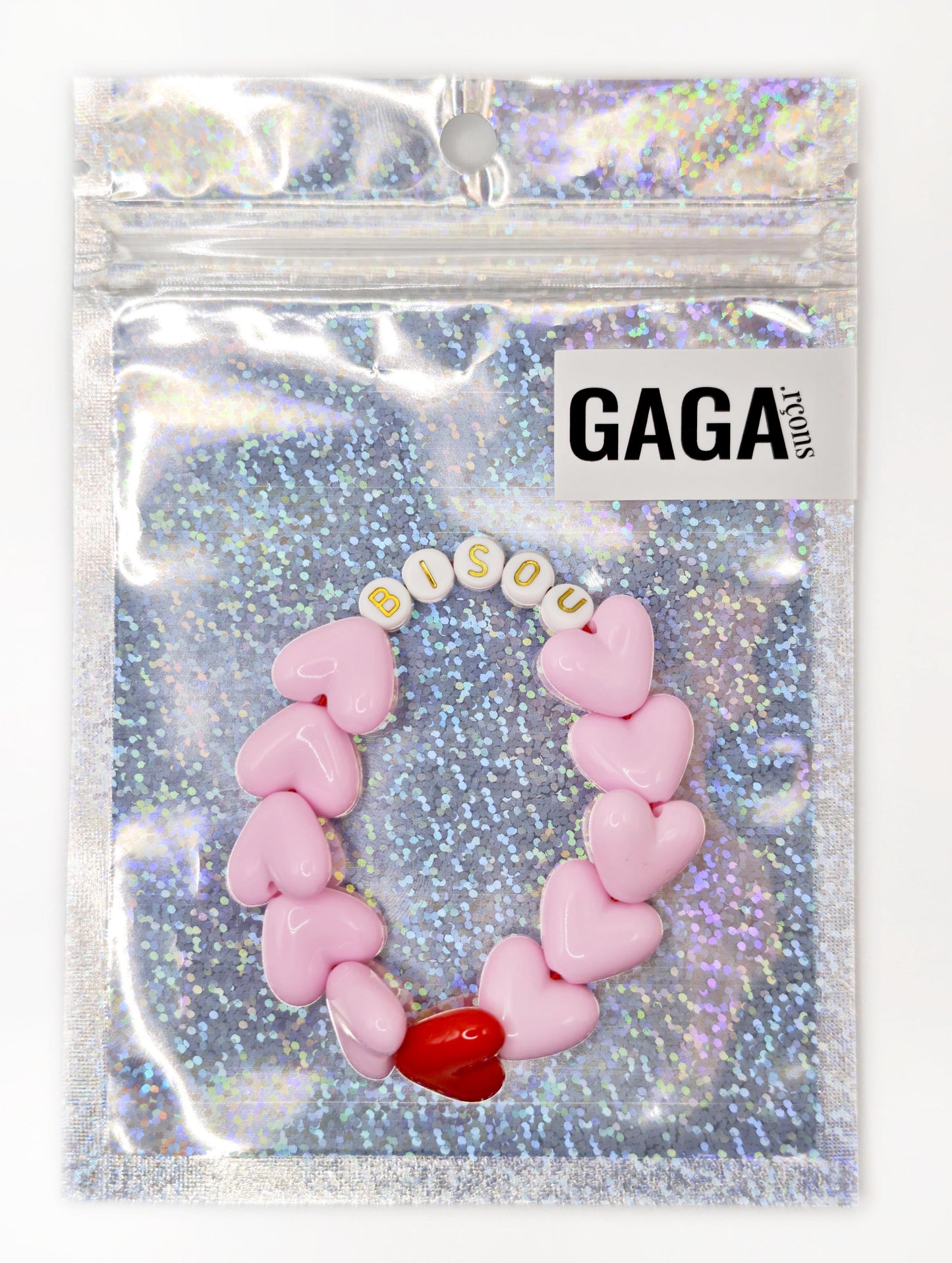 Bracelet GAGA - Maxi Rose & Maxi Rouge
