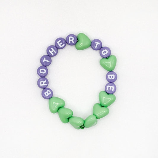 Bracelet GAGA - Vert pastel & Violet