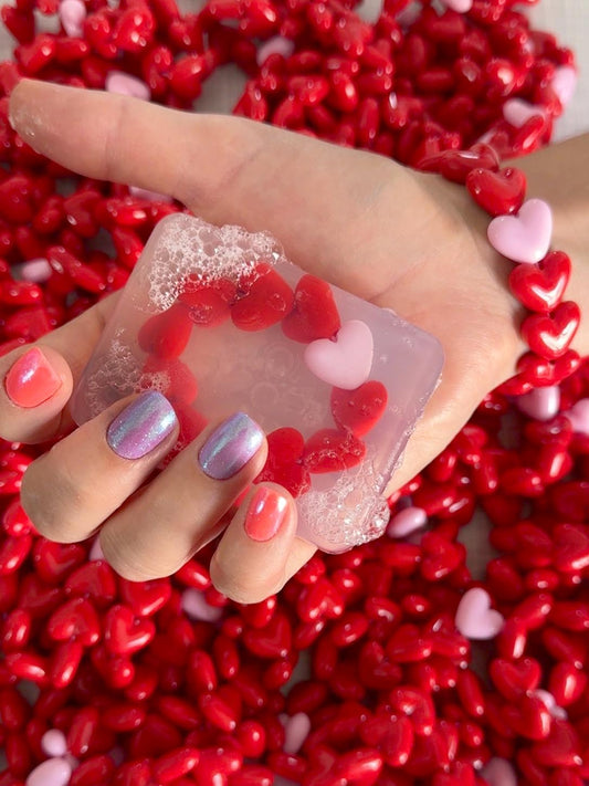 Ludi Soap X GAGA - Savon surprise - ROUGE AMOUR ❤️