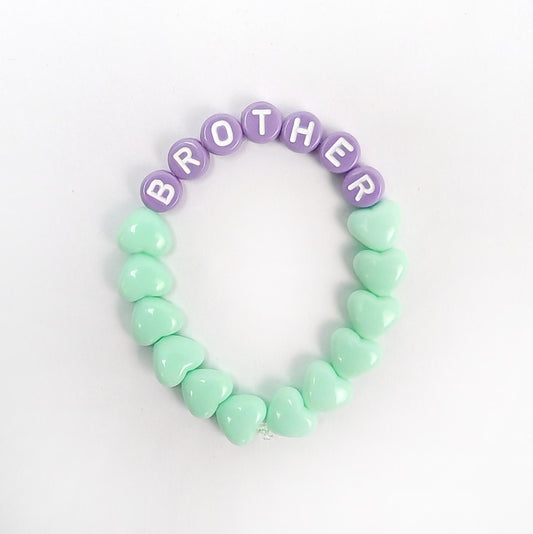 Bracelet GAGA - Menthe pastel & Violet