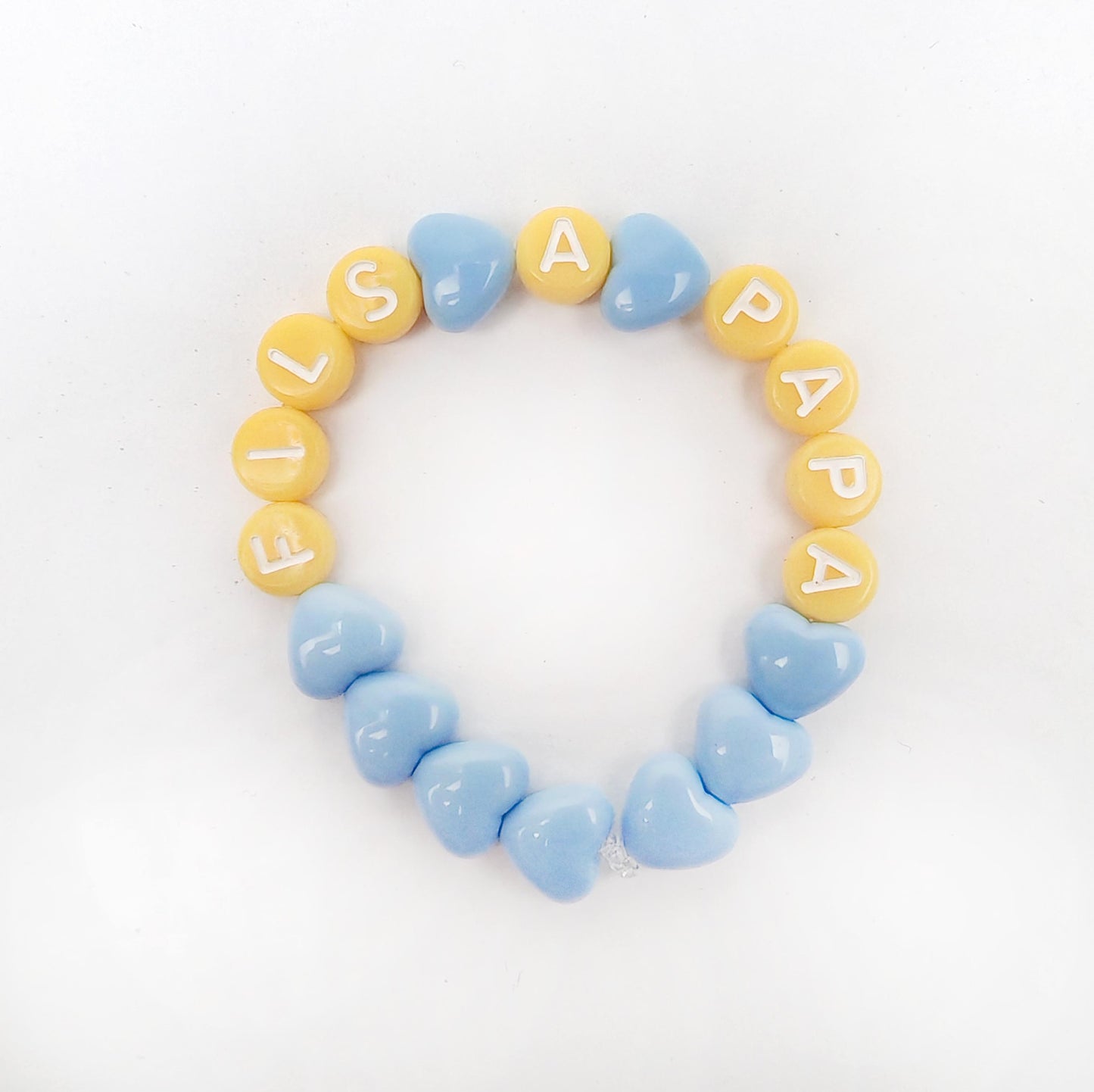Bracelet GAGA - Bleu ciel & Citron