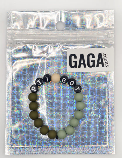 Bracelet GAGA Bicolor - Kaki & Matcha