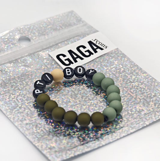 Bracelet GAGA Bicolor - Kaki & Matcha