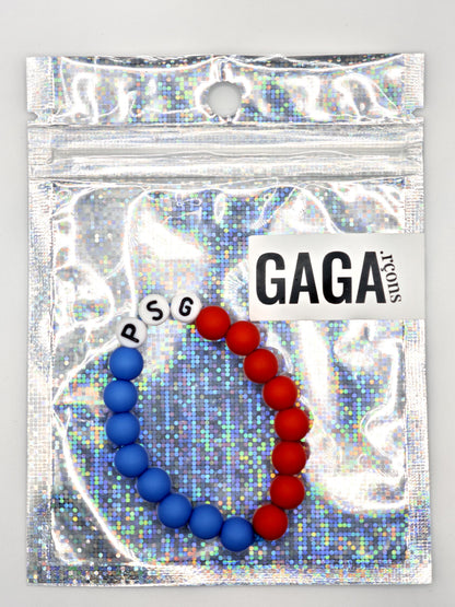Bracelet GAGA Bicolor - Bleu & Rouge