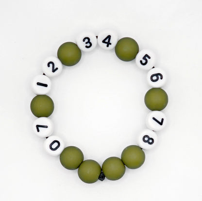 Bracelet GAGA SécurKID - N° de téléphone