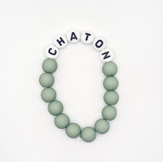 Bracelet GAGA - Matcha & Blanc