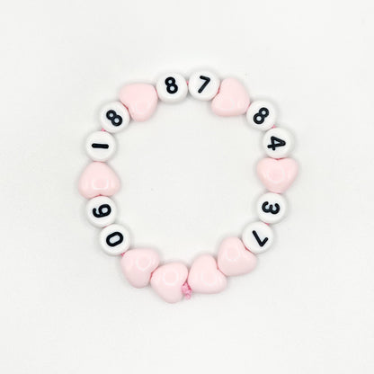 Bracelet GAGA SécurKID - N° de téléphone