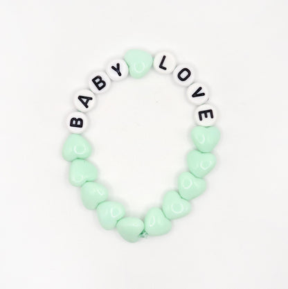 Bracelet GAGA - Menthe & Blanc