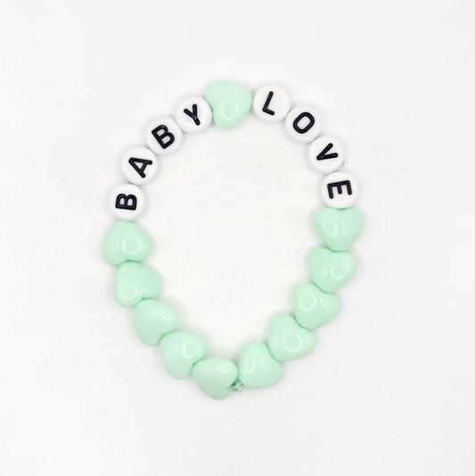 Bracelet GAGA - Menthe & Blanc