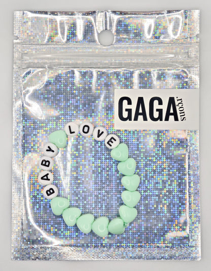 Bracelet GAGA - Menthe & Blanc