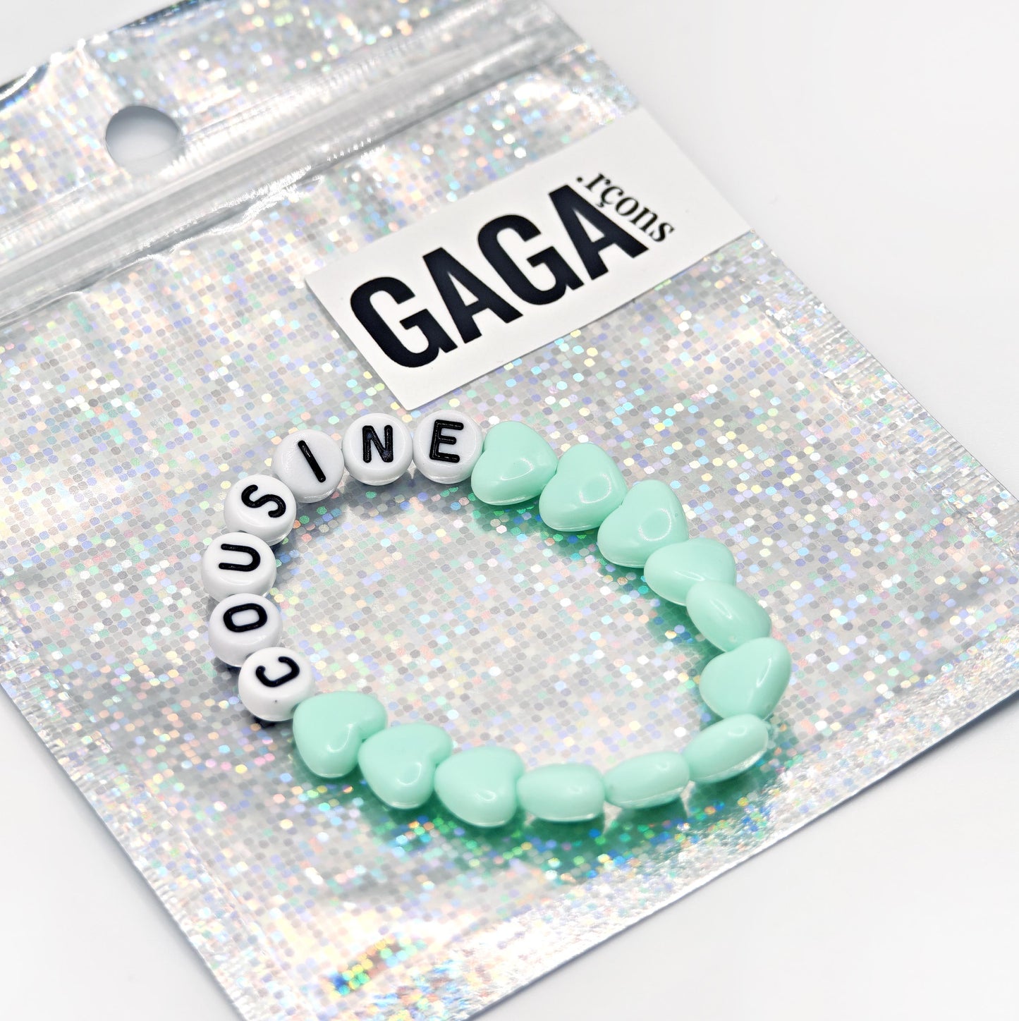 Duo de Bracelets - Menthe & Blanc (2 modèles enfants)