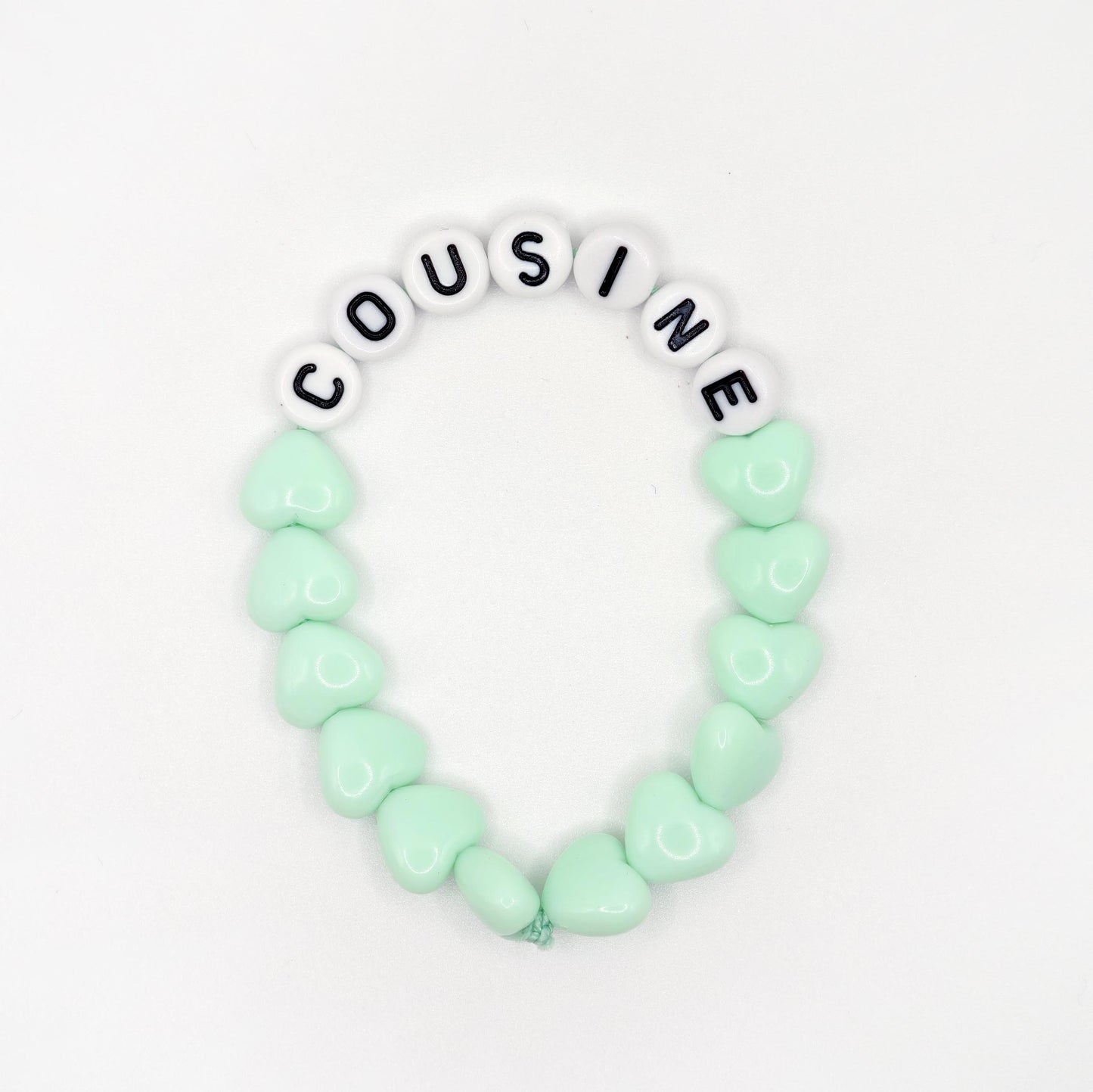 Bracelet GAGA - Menthe & Blanc
