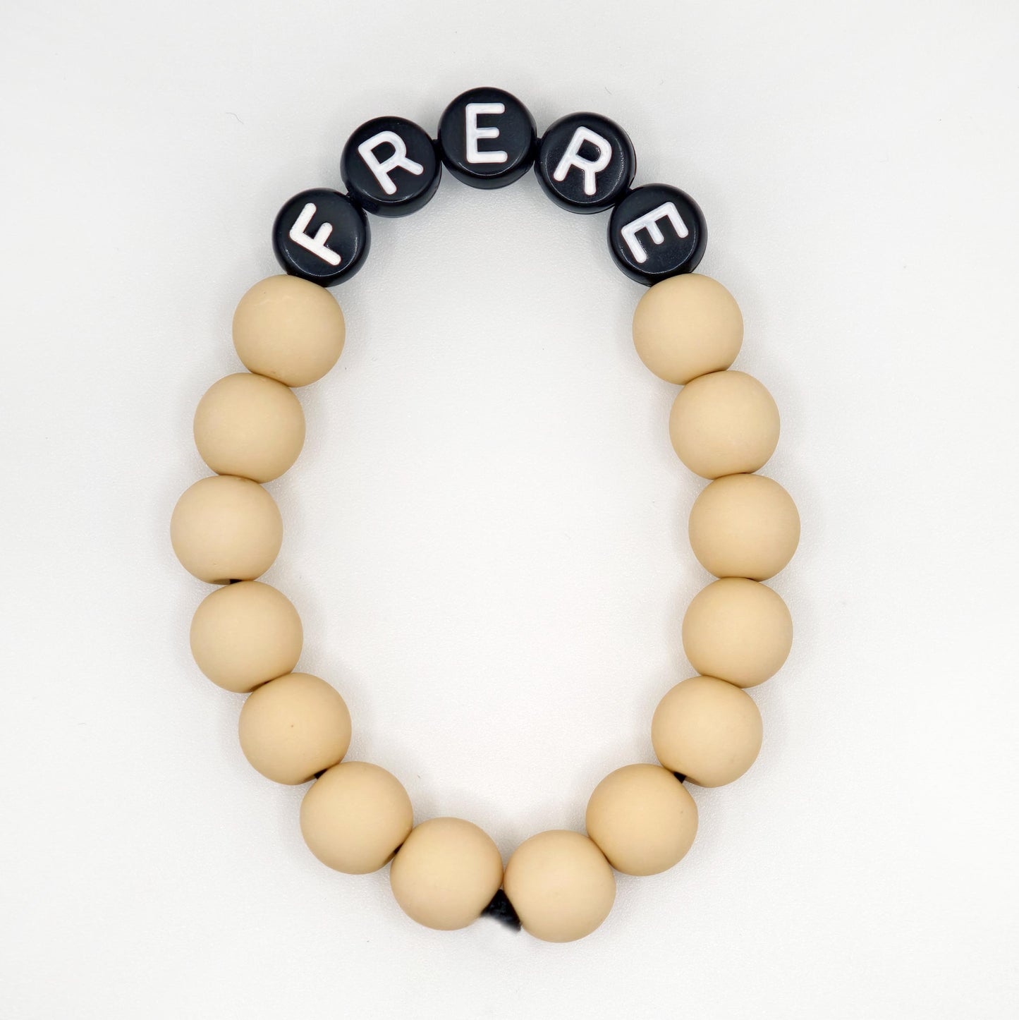 Bracelet GAGA - Camel mat & Noir