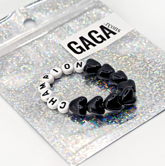 Bracelet GAGA - Noir & Blanc (Enfant)