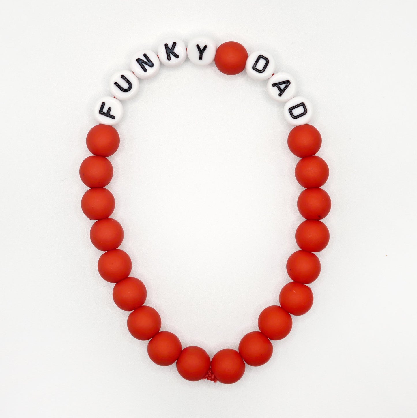 Bracelet GAGA - Rouge & Blanc (Adulte)