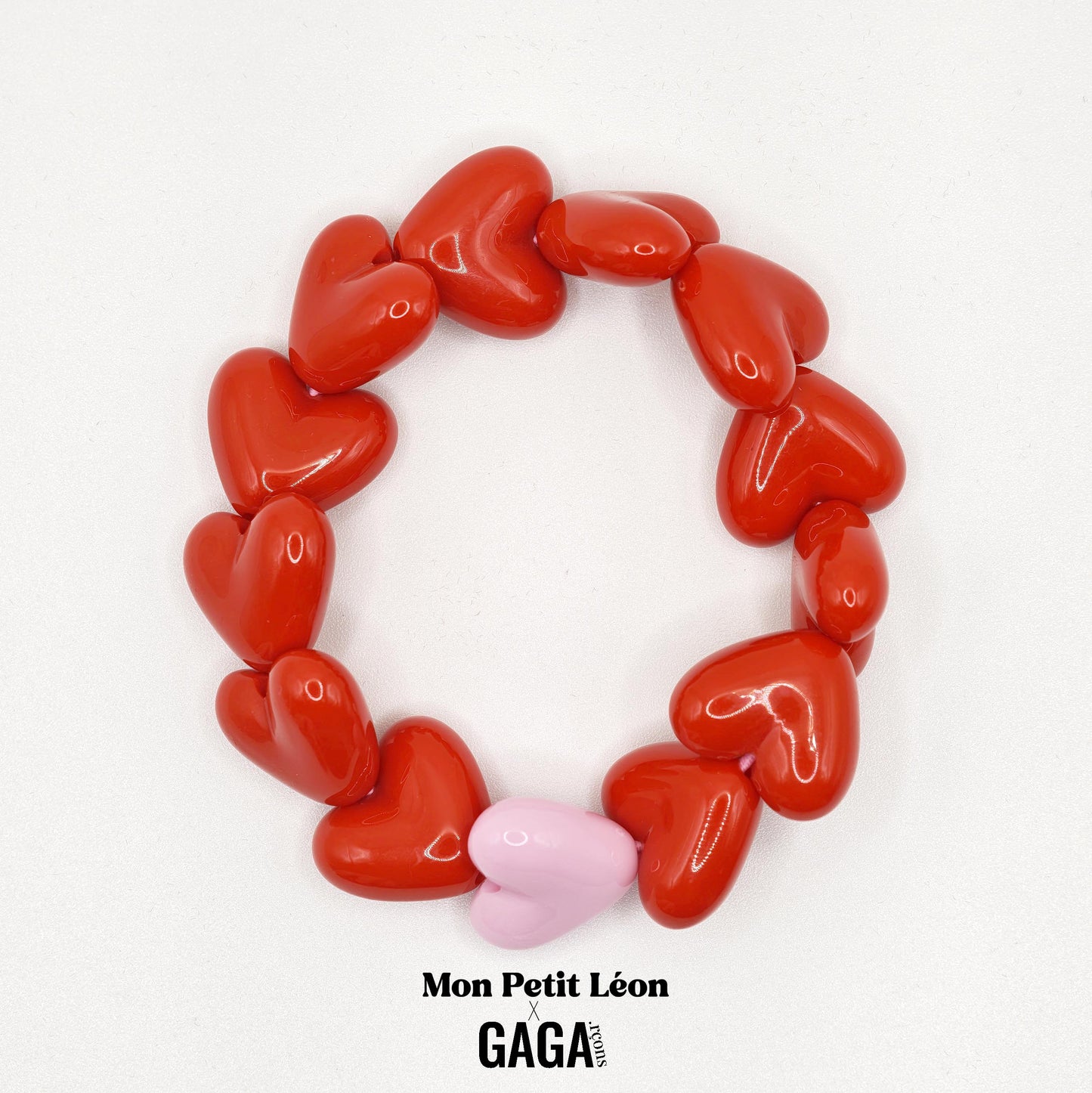 Mon Petit Léon X GAGArçons - Rouge & Rose