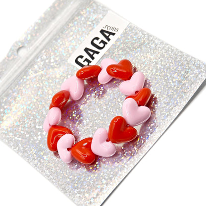 Bracelet GAGA - Maxi Rouge & Rose