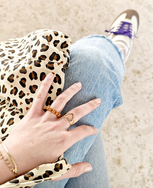 Bague GAGA - Marron chaud 🤎