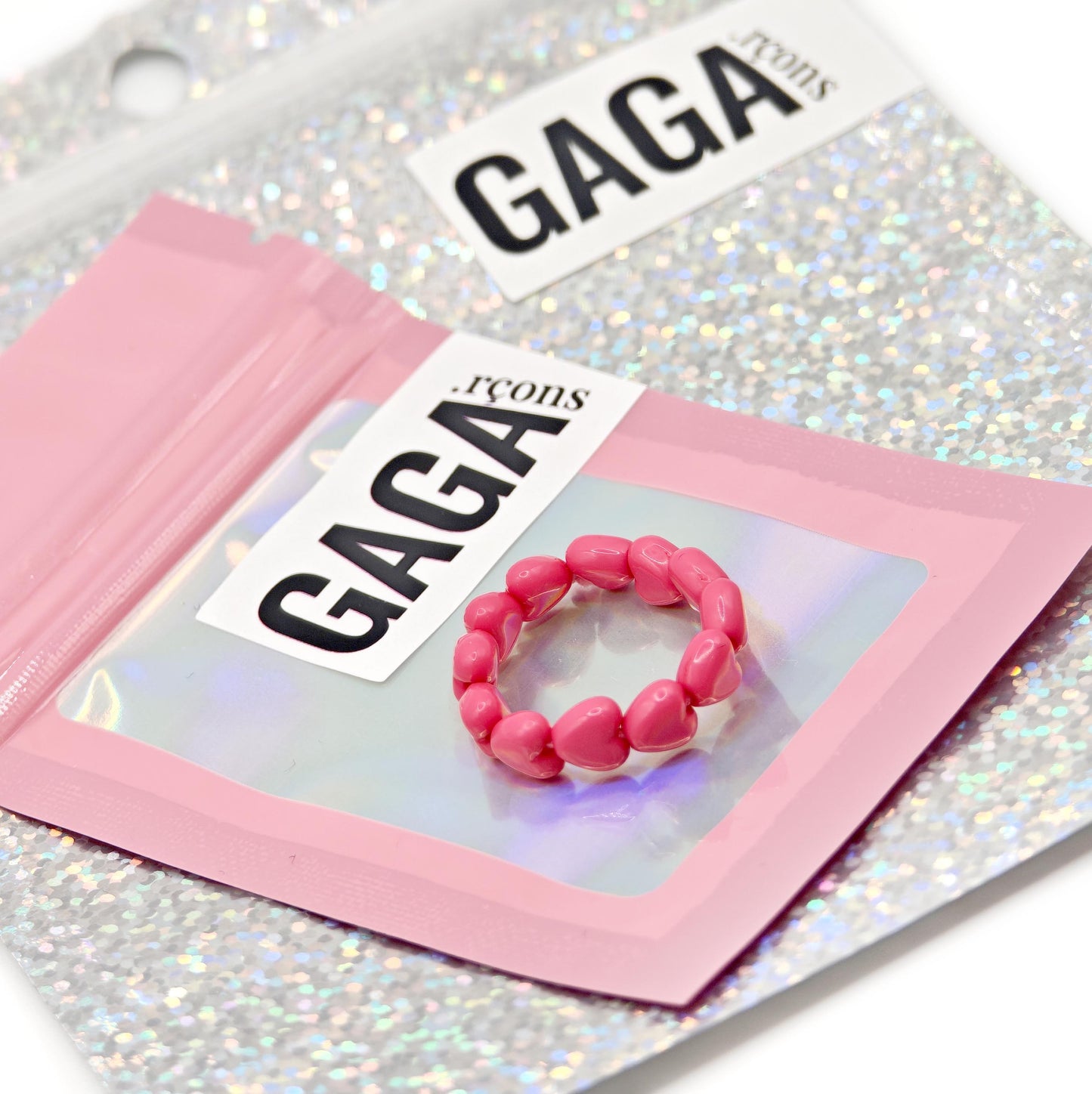 Bague GAGA - Fuchsia 💕