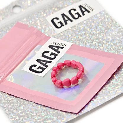 Bague GAGA - Fuchsia 💕