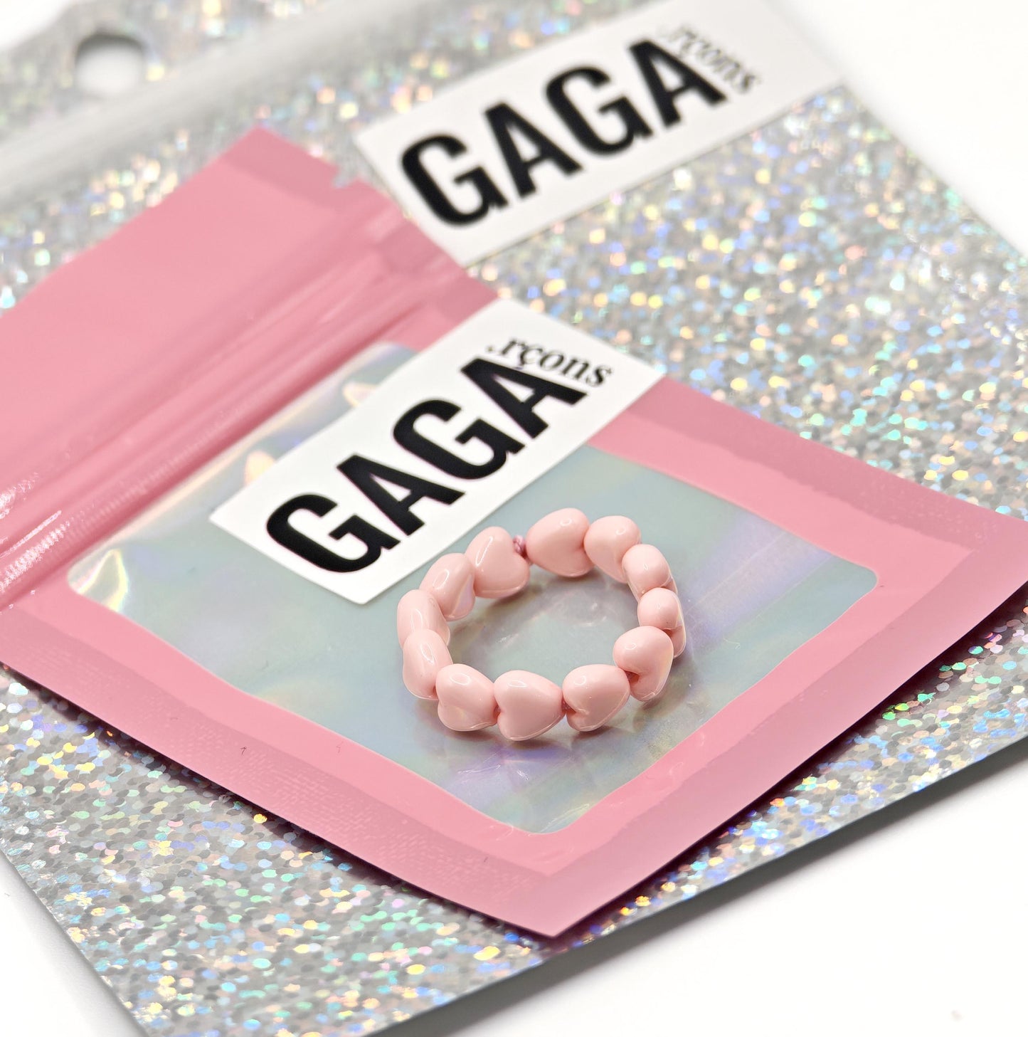Bague GAGA - Rose pastel 💗