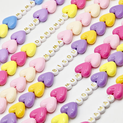 Bracelet GAGA - Maxi Violet & Jaune pep’s