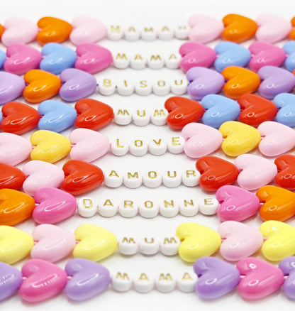 Bracelet GAGA - Maxi Violet & Jaune pep’s