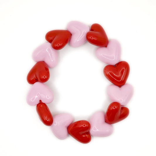 Bracelet GAGA - Maxi Rouge & Rose