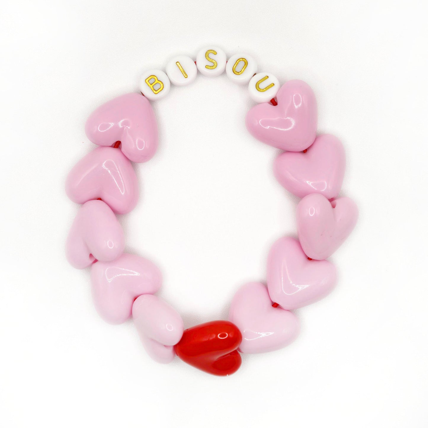 Bracelet GAGA - Maxi Rose & Maxi Rouge