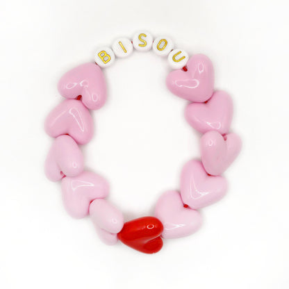 Bracelet GAGA - Maxi Rose & Maxi Rouge