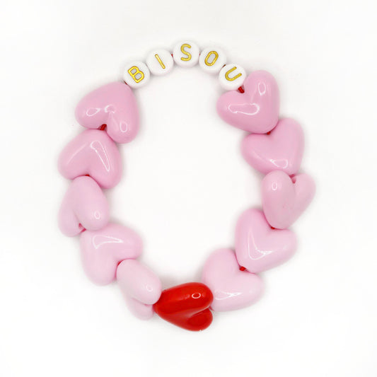 Bracelet GAGA - Maxi Rose & Maxi Rouge