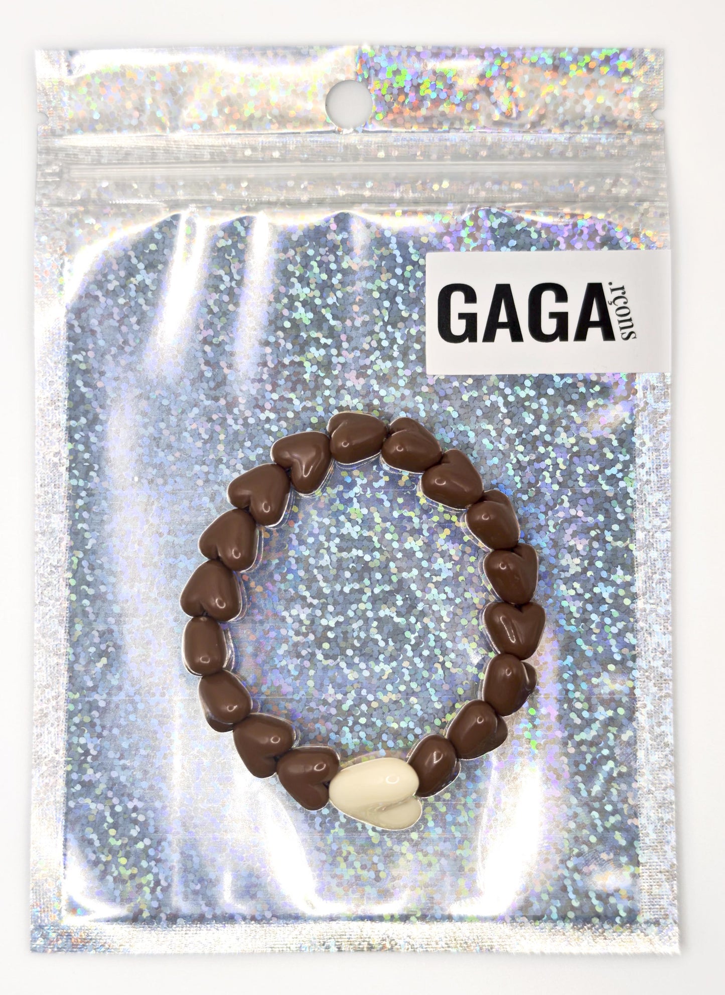 Bracelet GAGA - Only Marron & Beige