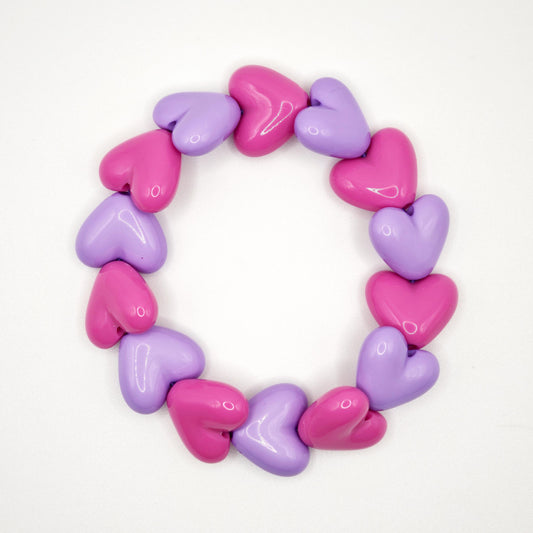 Bracelet GAGA - Maxi Fuchsia & Violet