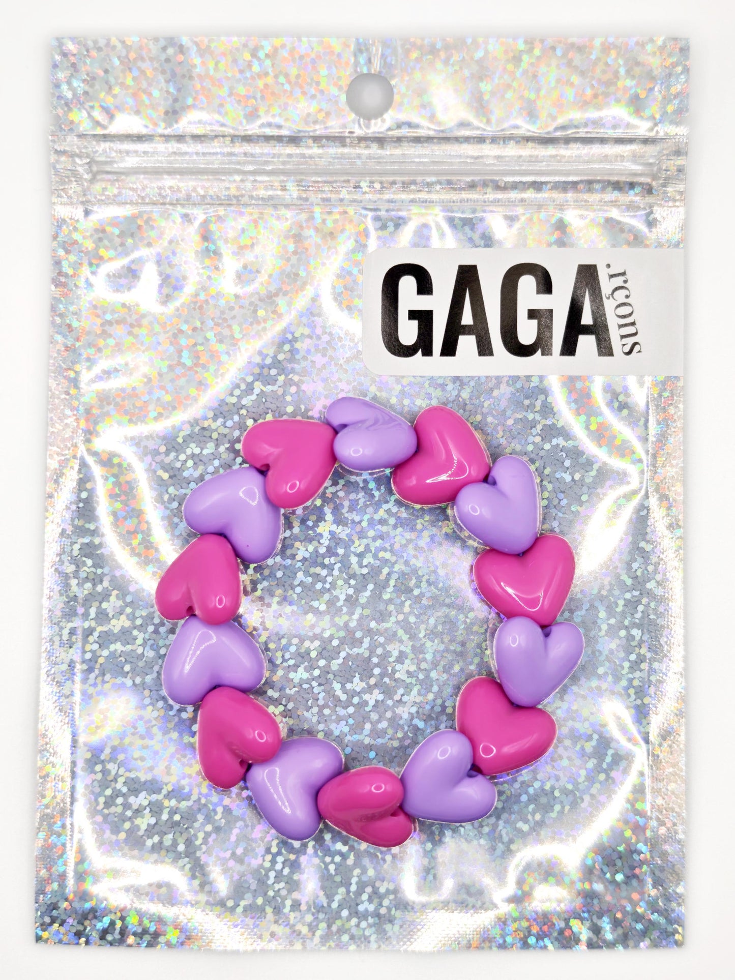 Bracelet GAGA - Maxi Fuchsia & Violet (enfant)