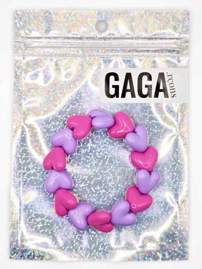 Bracelet GAGA - Maxi Fuchsia & Violet (enfant)