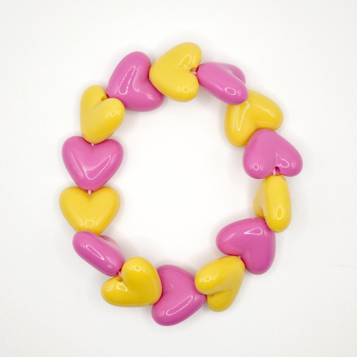 Bracelet GAGA - Maxi Fuchsia & Ocre (enfant)