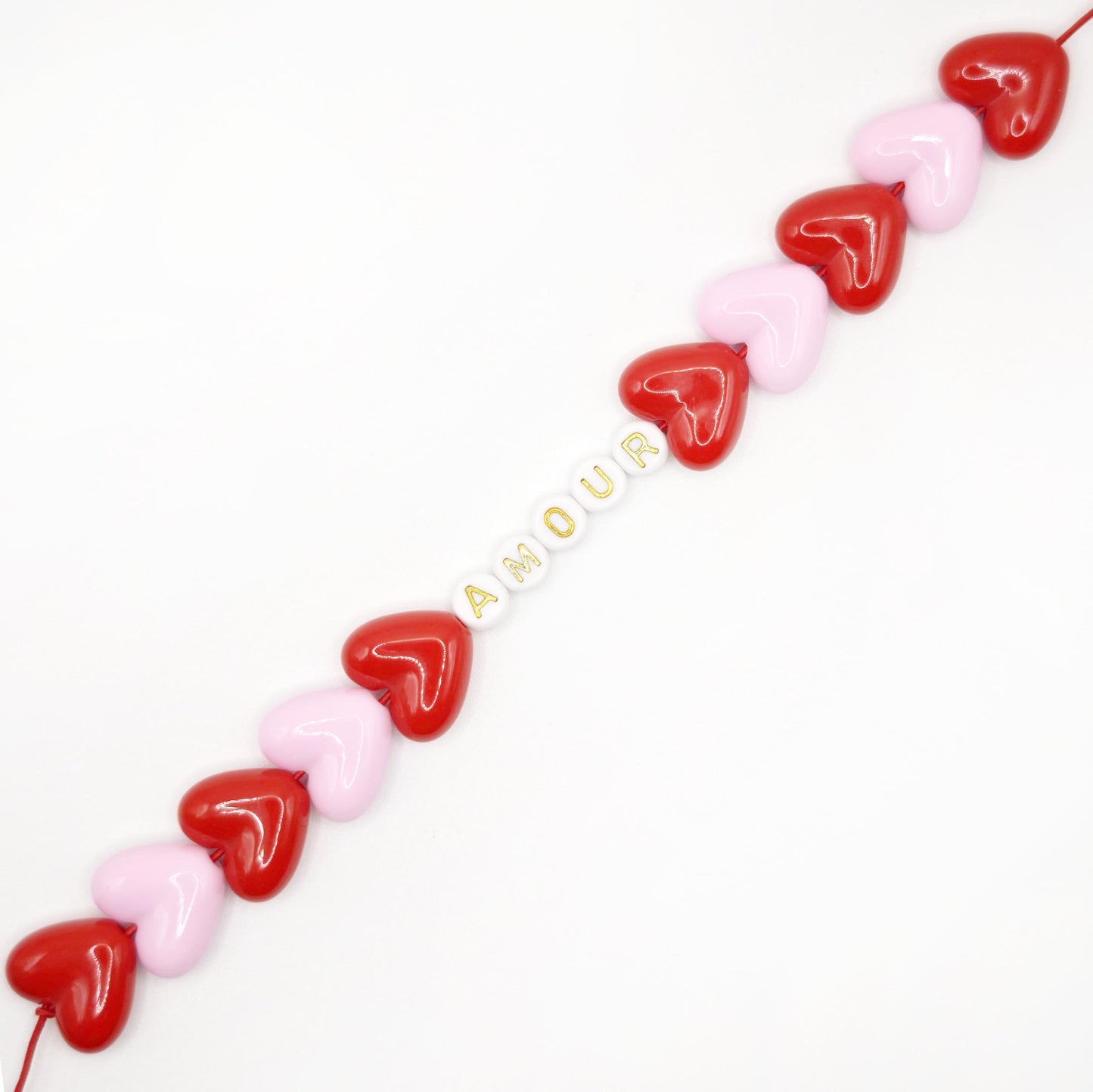 Bracelet GAGA - Maxi Rouge & Rose