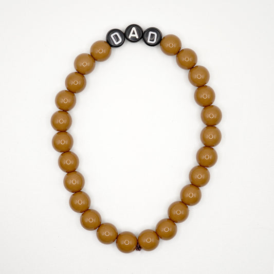 Bracelet GAGA - Marron Cognac & Noir