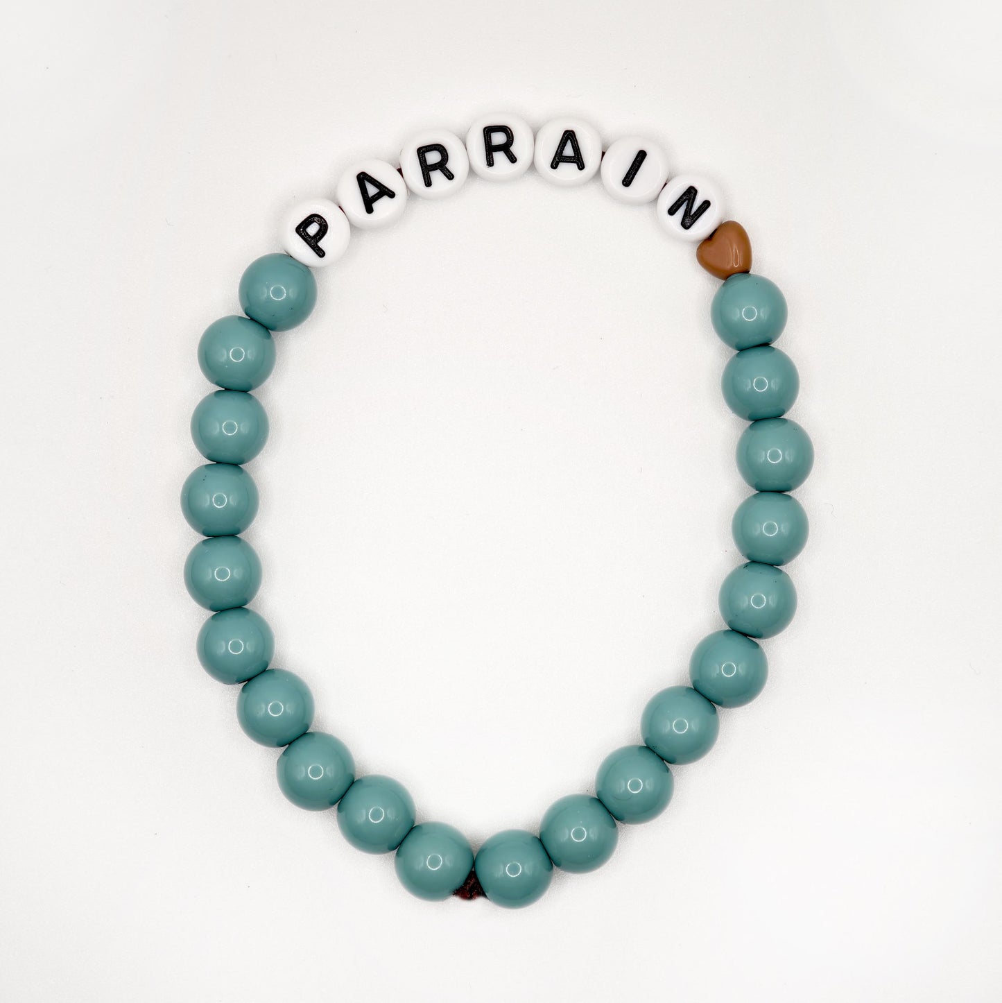 Bracelet GAGA - Bleu Lagon, blanc & Mini 🤎