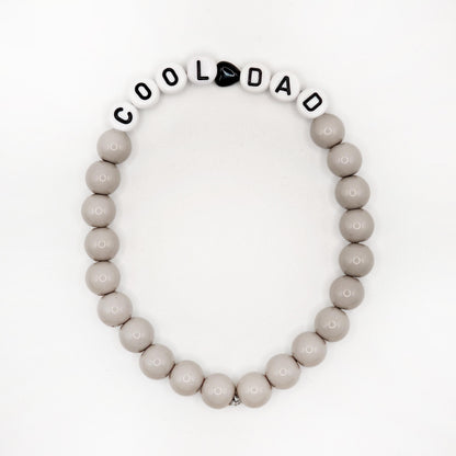 Bracelet GAGA - Gris, blanc & Mini 🖤