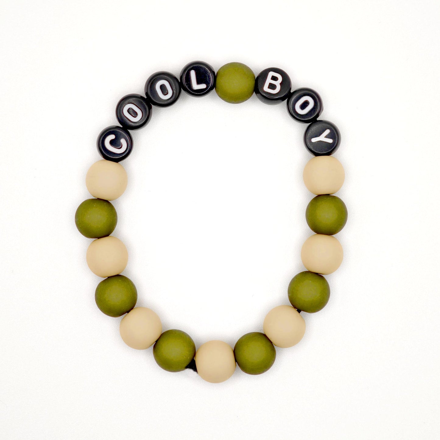 Bracelet GAGA - Bicolor Kaki, Camel  & Noir