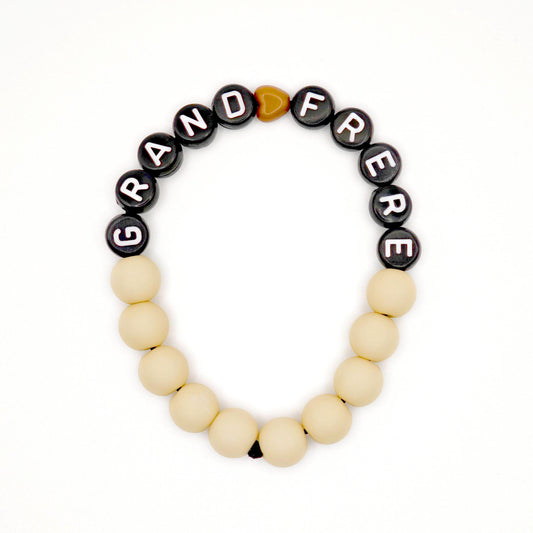 Bracelet GAGA - Camel mat & Noir