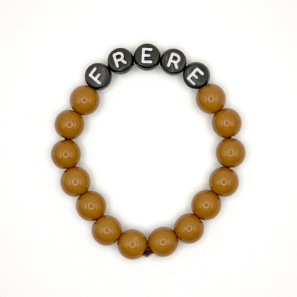 Bracelet GAGA - Marron choco 🤎 & Noir