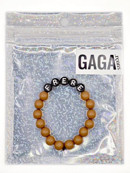Bracelet GAGA - Marron choco 🤎 & Noir